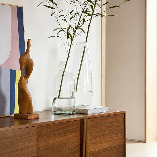 Pure Recycled Glass Vases | West Elm (US)