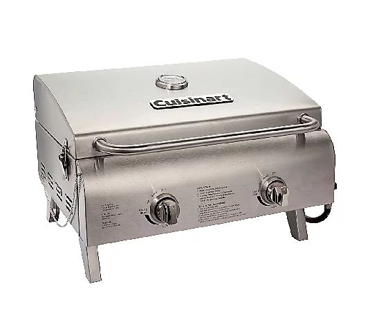 Cuisinart Chef's Style Tabletop Gas Grill - QVC.com | QVC