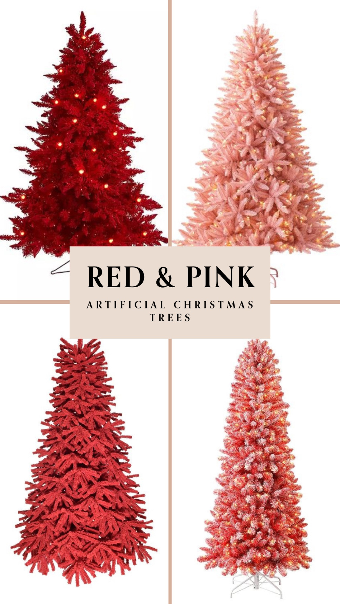 ❤️🎄My Favorite Red + Pink Artificial Christmas Trees🎄❤️

Christmas Trees, Artificial Christmas Trees, Colorful Christmas Trees, Red Christmas Tree, Pink Christmas Tree  

#LTKSeasonal #LTKhome #LTKHoliday