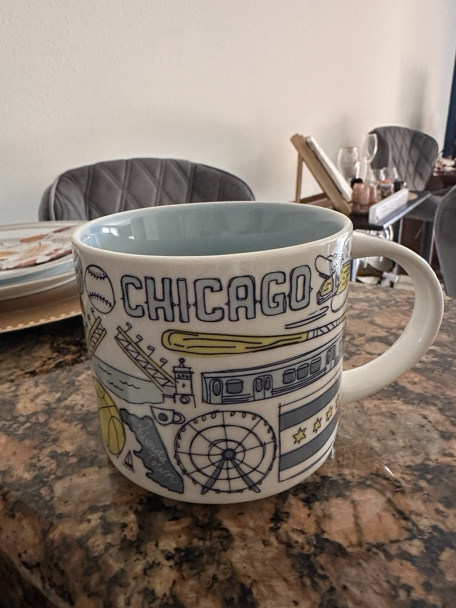 Chicago Starbucks Mug - Been There Series - Preowned - 14oz | eBay US