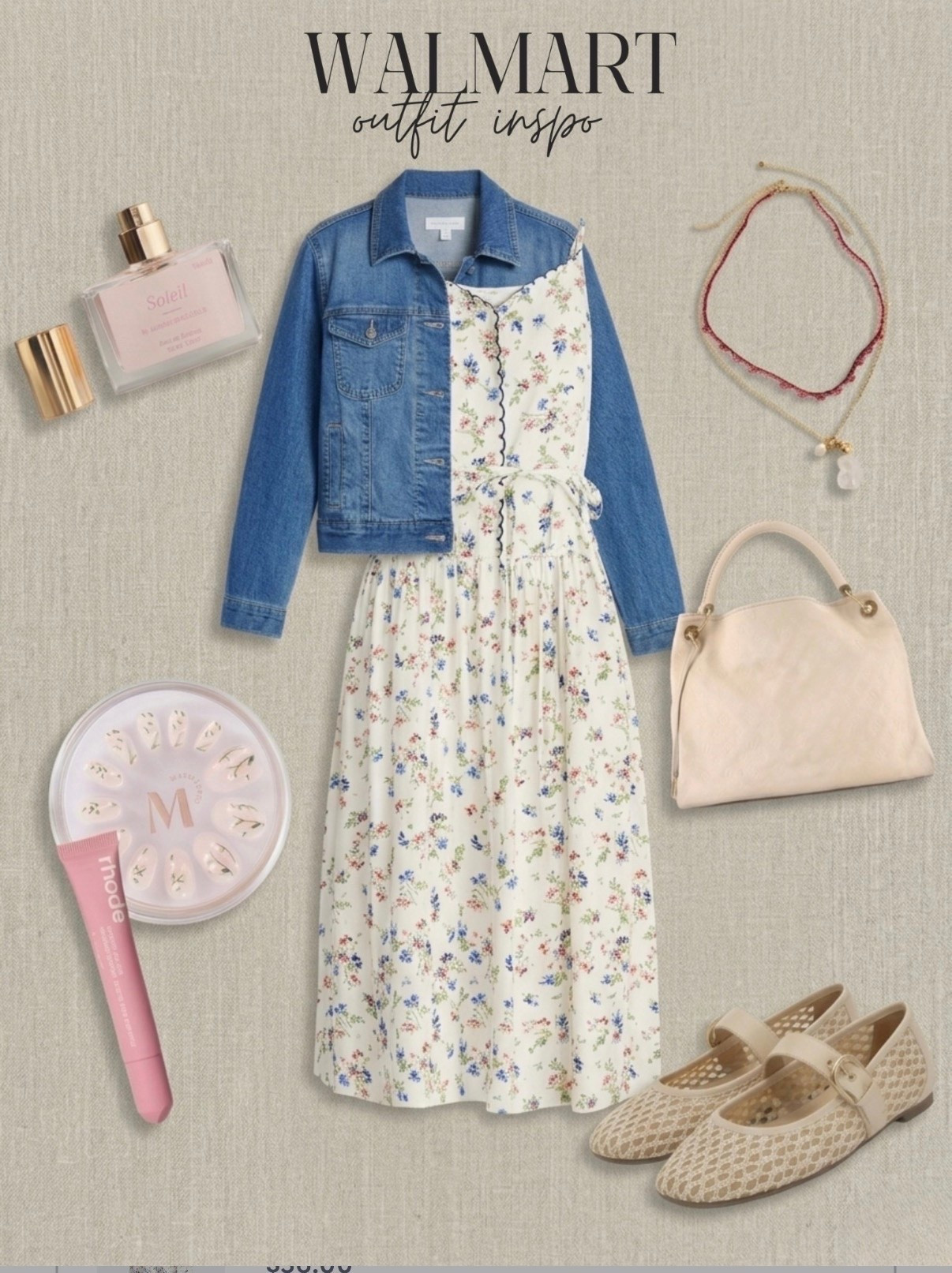 🤍 This dress JUST DROPPED from Walmart and is going to sell so fast! 

The perfect summer outfit inspo with feminine floral touches & elevated accessories

#LTKootd #LTKWedding
#LTKMothersDay