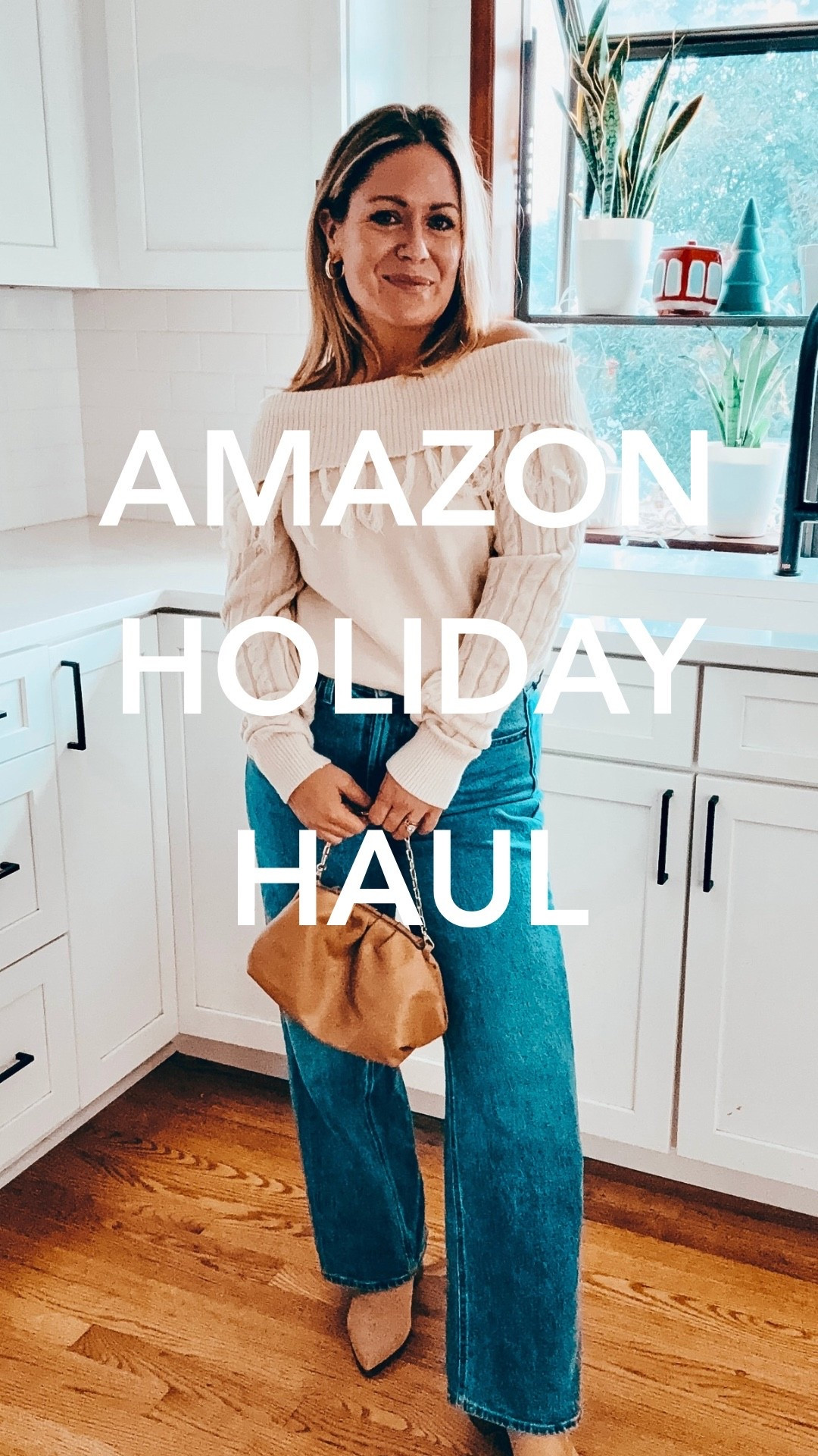 New Amazon Holiday Haul! Wearing a S in everything. 

#LTKFindsUnder50 #LTKPetite #LTKHoliday