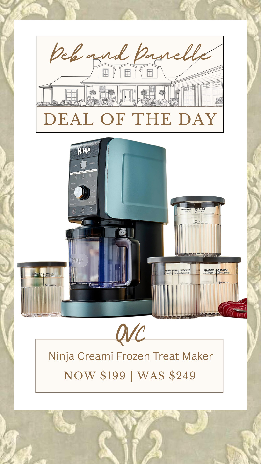 A cool treat during a hot Summer day is the best splurge. We have a lot of diet restrictions, so we love making our own healthy tasty treats at home. There is a great deal on the Ninja Creami Deluxe 11-in-1 Treat Maker.  

 #LTKSeasonal #LTKHome #LTKSaleAlert