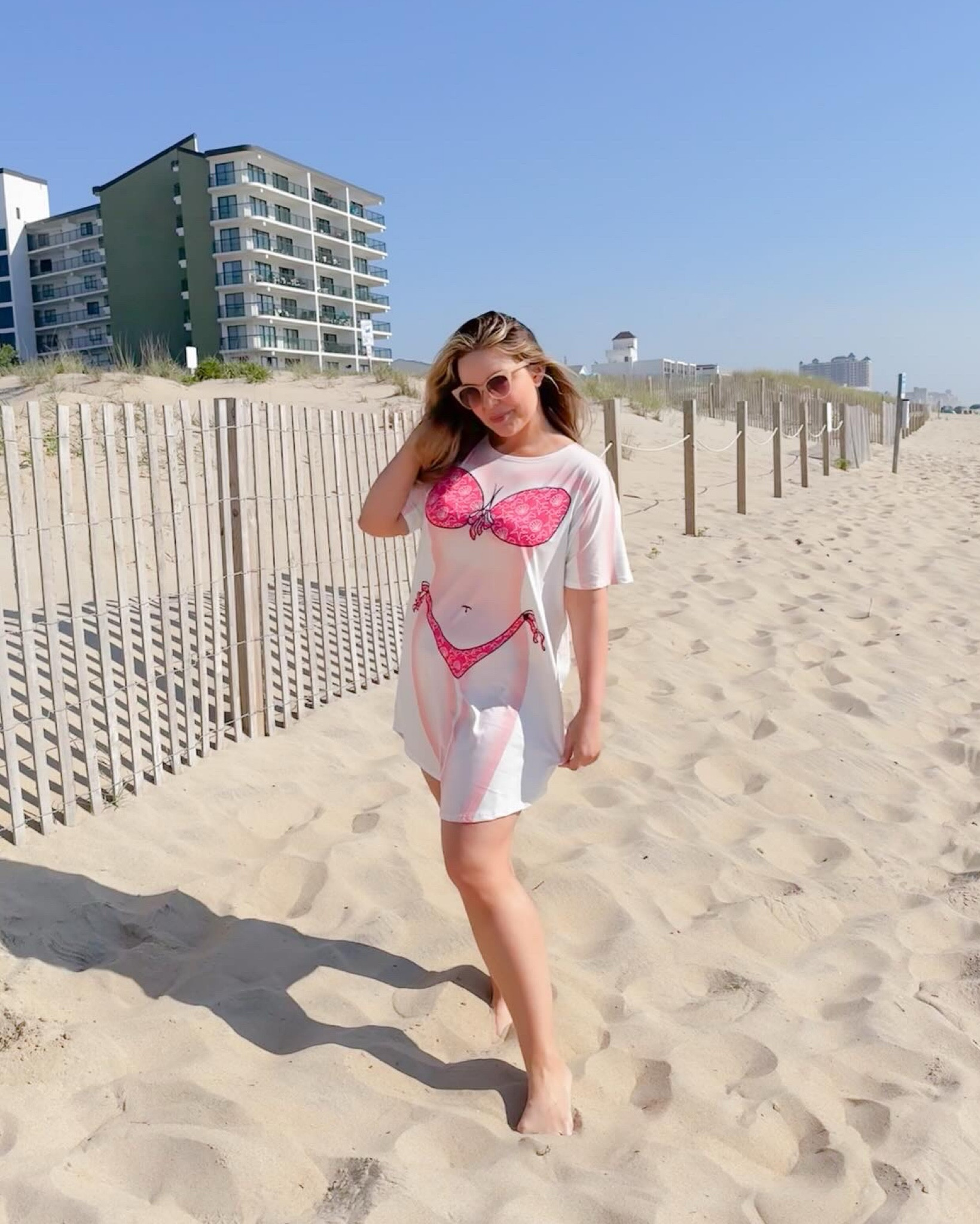 Girls trip beach coverup 

#LTKswim #LTKmidsize #LTKtravel