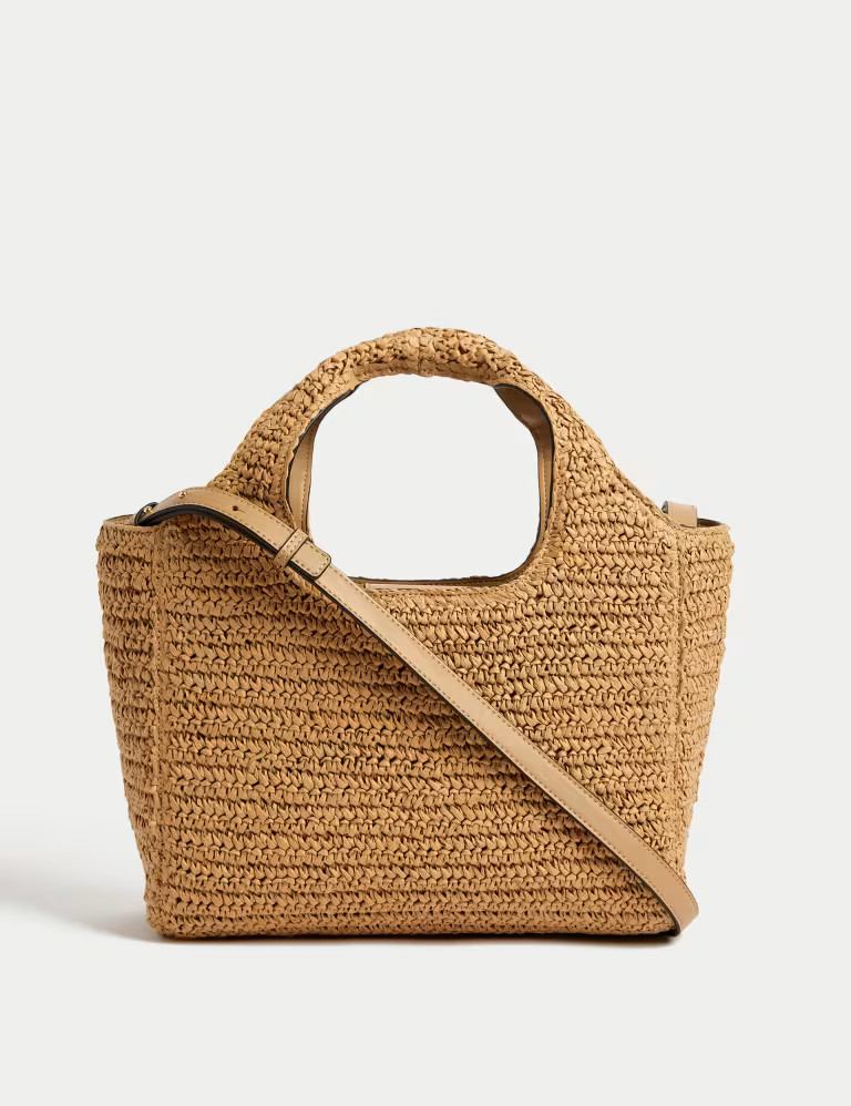 Straw Shoulder Bag | Marks & Spencer (UK)