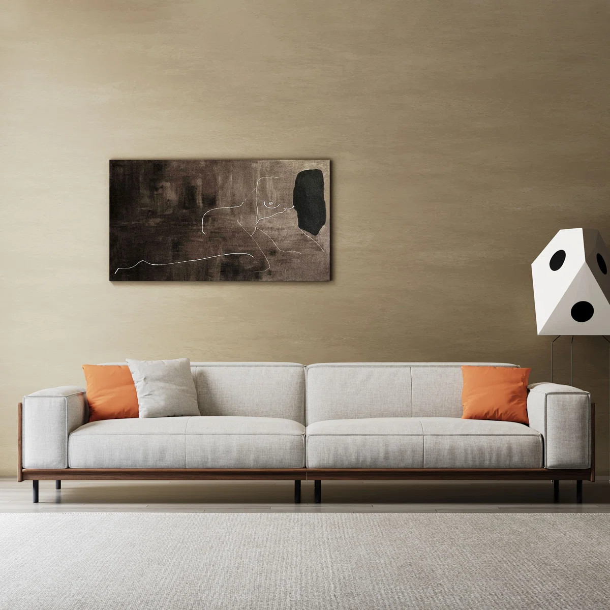 Nyair 111.8'' Square Arms  Compliant Sofa，Solid Wood Frame Couch | Wayfair North America