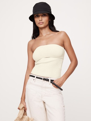 Sculpted Cut-Out Top | Banana Republic (US)