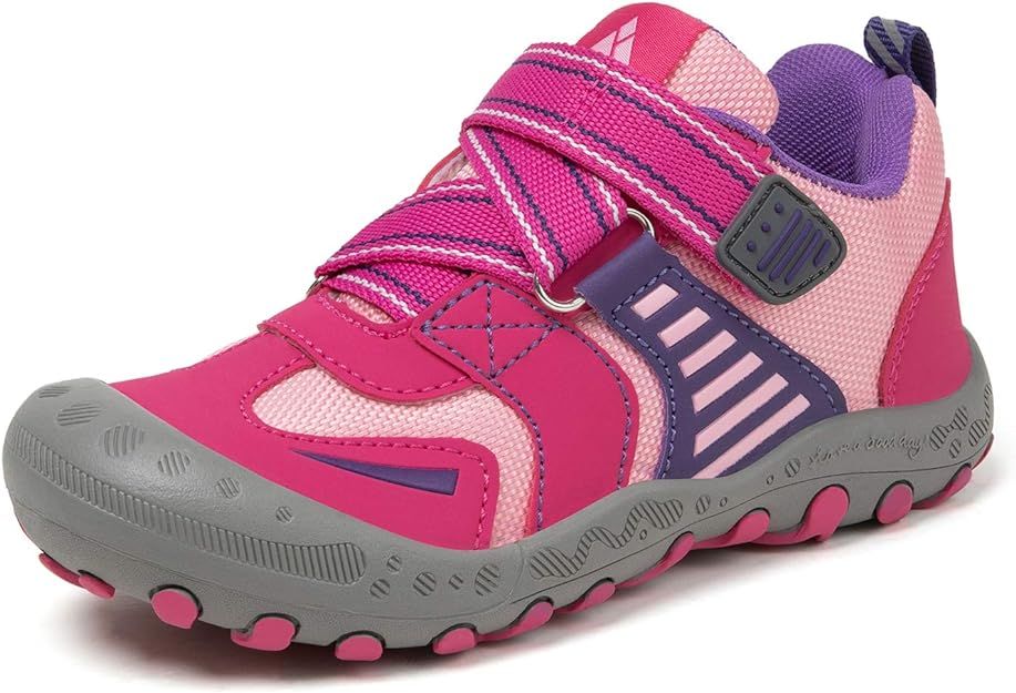 Mishansha Boys Girls Hiking Shoes Kids Anti Collision Non Slip Sneakers Outdoor Trekking Walking ... | Amazon (US)