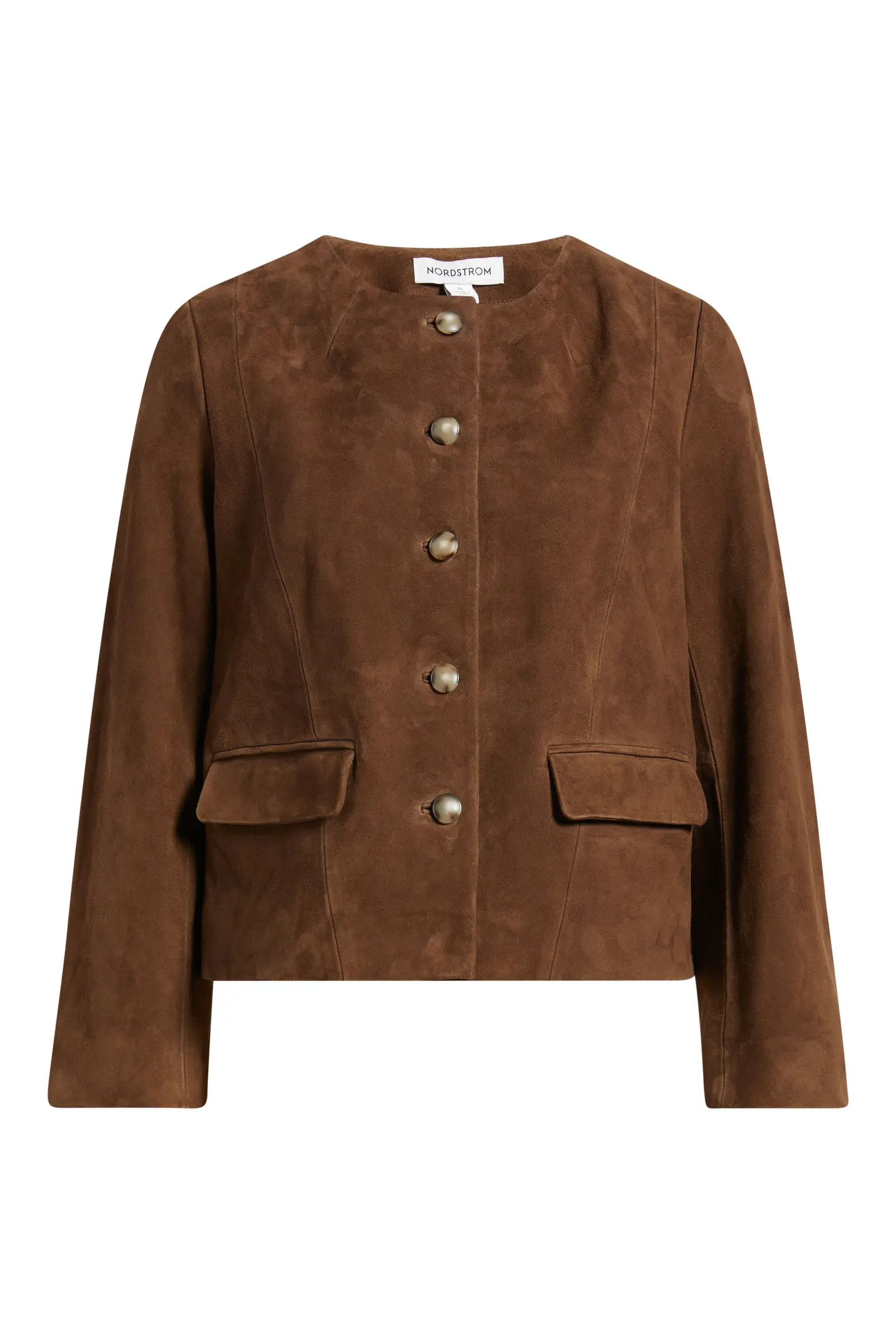 Crop Suede Jacket (Women) | Nordstrom | Nordstrom