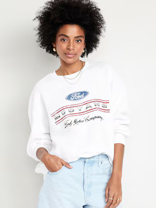 Ford™ SoComfy Oversized Tunic Sweatshirt | Old Navy (US)
