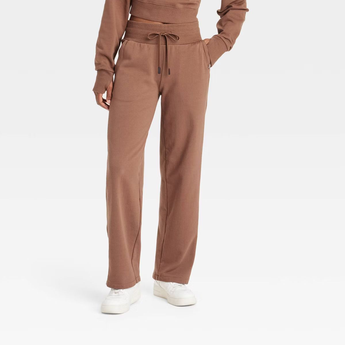 Women's French Terry Straight Leg Sweatpant - JoyLab™ | Target