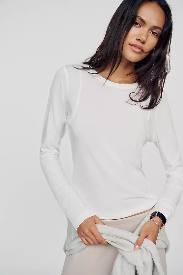 Teddy Cotton Modal Tissue Tee | Anthropologie (US)