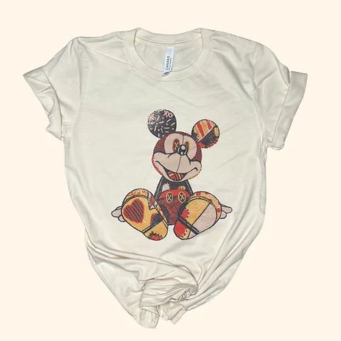 Rag-Mouse Graphic Tee (Vintage Feel) | Sassy Queen