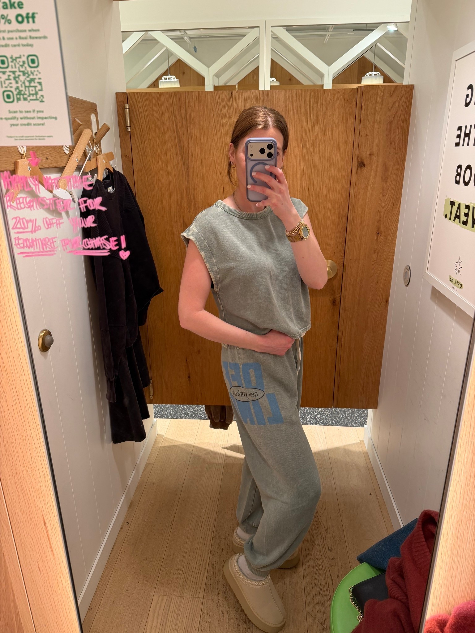 Aerie spring outfit sets 
Xs in both 

#LTKootd #LTKmomlife