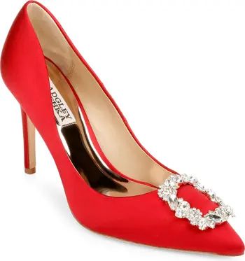 Badgley Mischka Collection Cher Crystal Embellished Pump | Nordstrom | Nordstrom