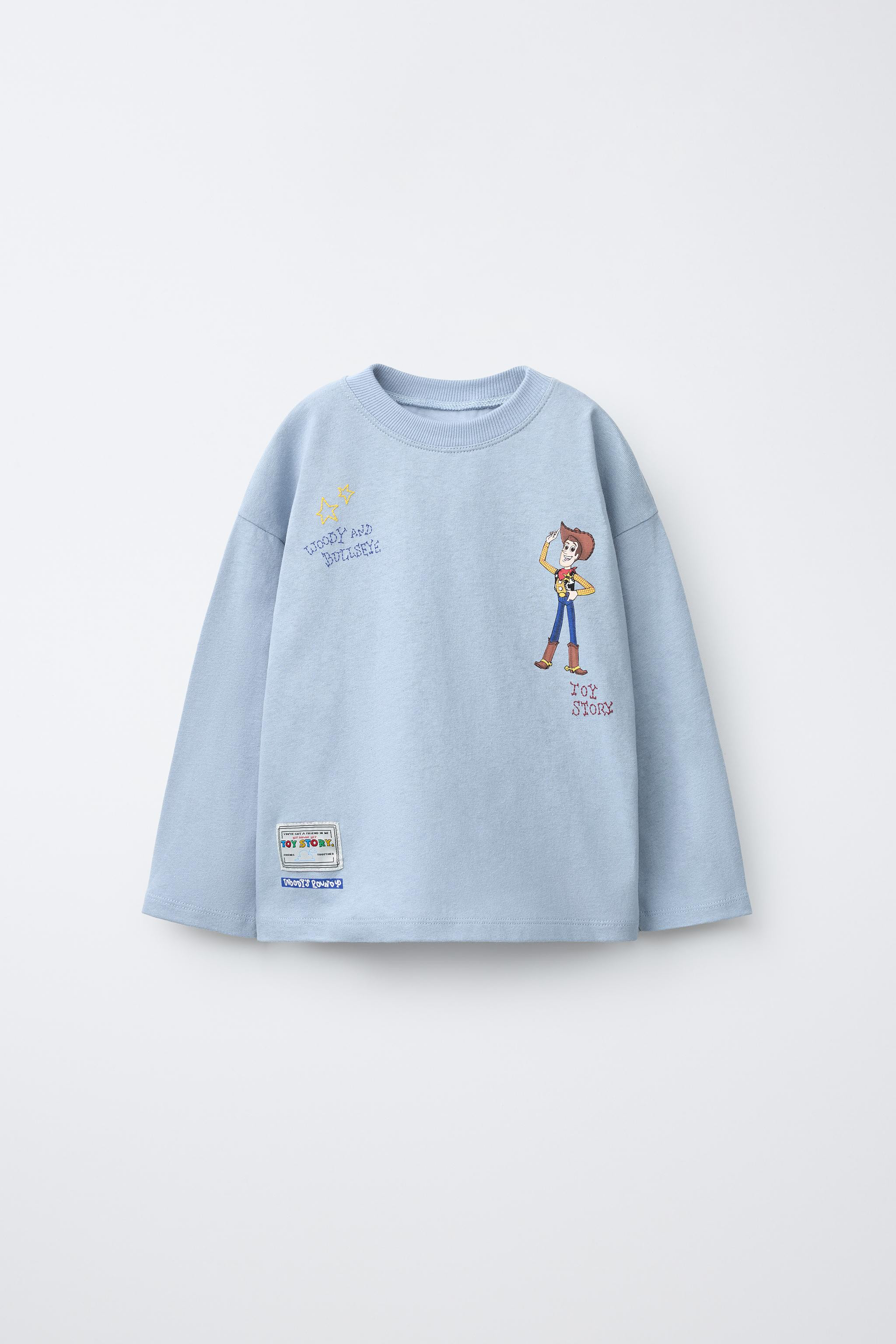 TOY STORY \u00a9 DISNEY PIXAR PRINTED AND EMBROIDERED T-SHIRT | Zara UK