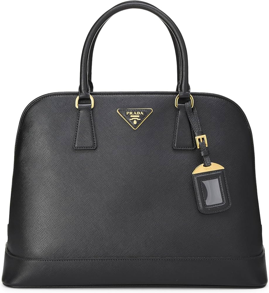 Amazon.com: Prada, Pre-Loved Black Saffiano Dome Tote, Black : Amazon Luxury | Amazon (US)