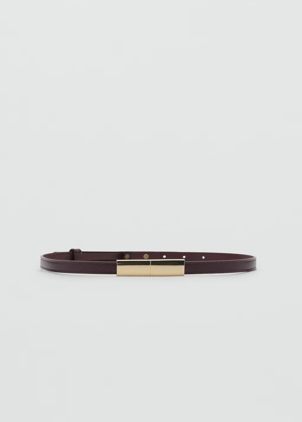 Thin belt with metal detail - Women | MANGO USA | Mango (US/MX/AU)