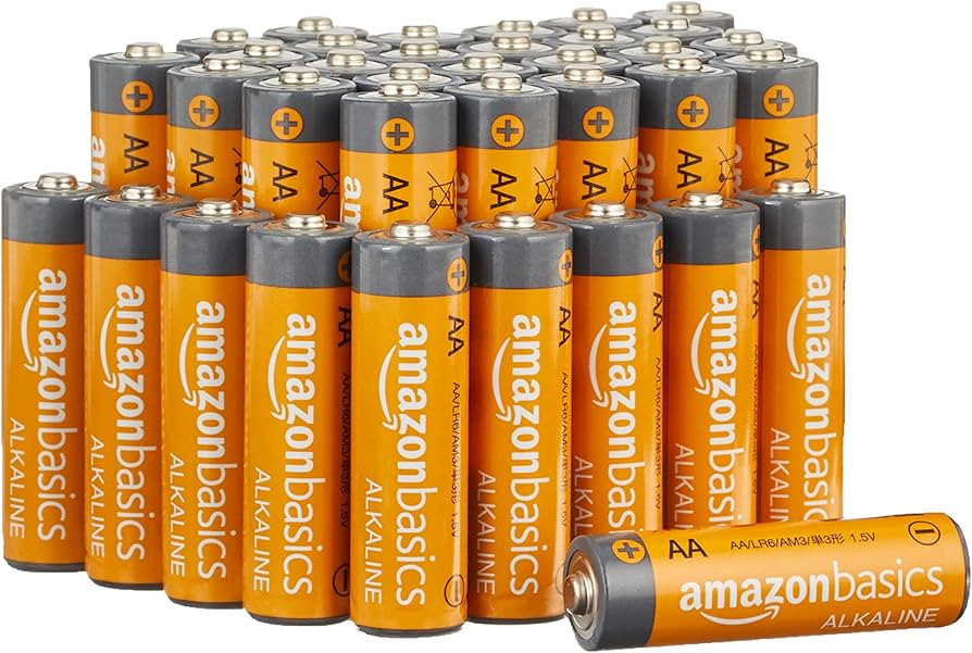 Amazon Basics 36-Pack AA Alkaline High-Performance Batteries, 1.5 Volt, 10-Year Shelf Life | Amazon (US)