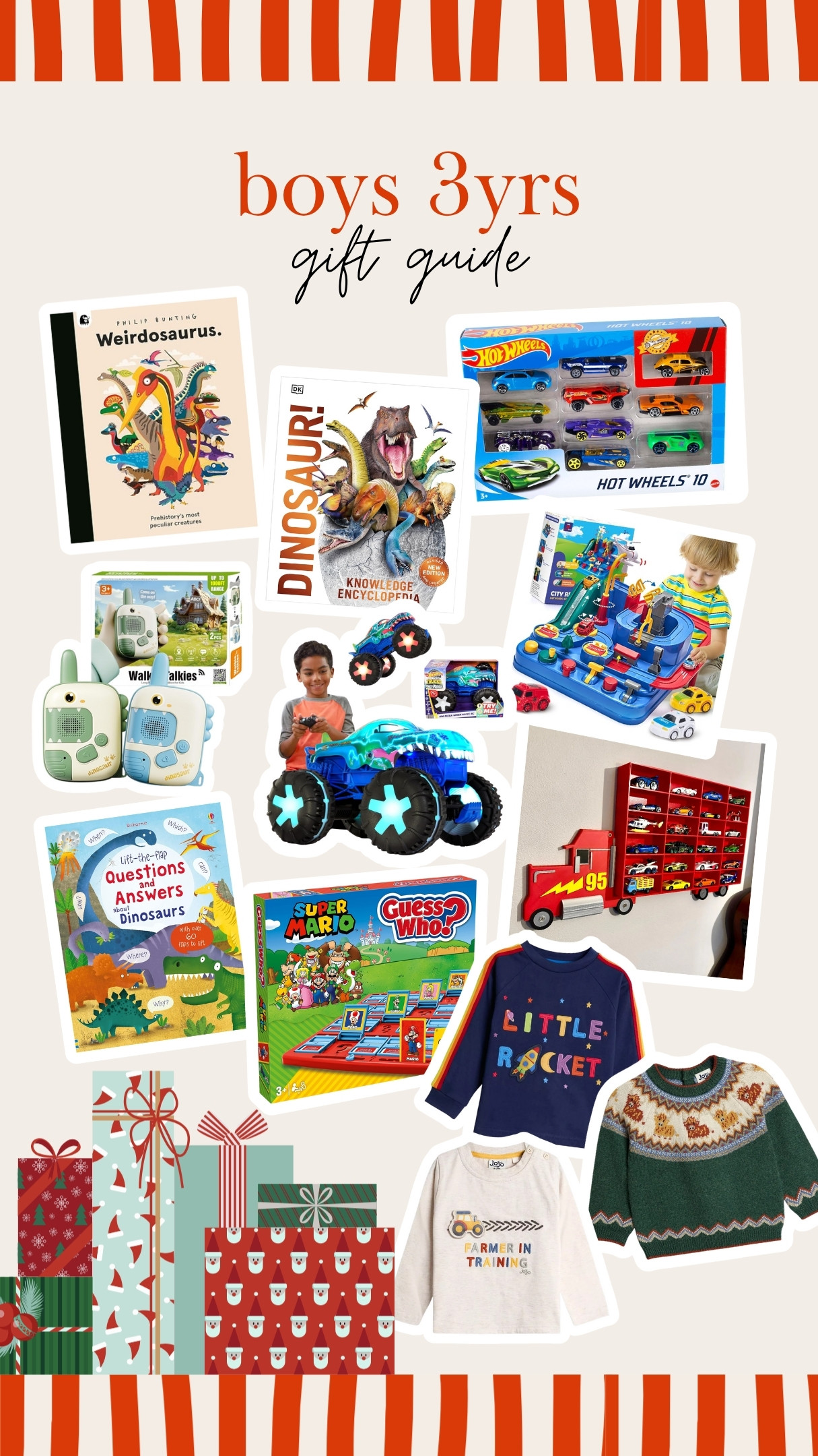 The Pea Family Gift Guides - toys, games and clothes for boys aged 3yrs 

 #LTKgiftguide #LTKkids #LTKfamily