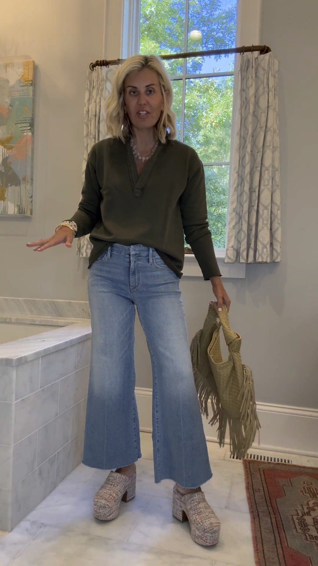 The most worthy splurges trust me. Wearing XS top, 26P Jean, 8 shoe

#LTKStyleTip #LTKOver40 #LTKShoeCrush