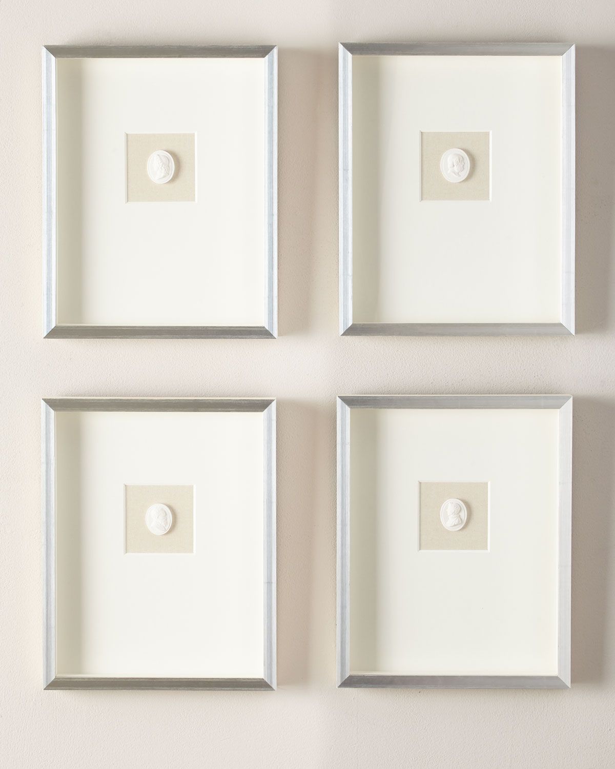 Small Single Framed Intaglios, Set of 4 | Neiman Marcus