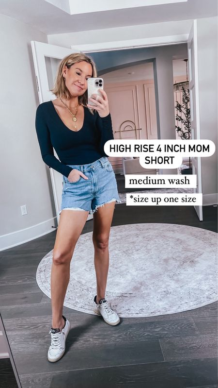 Abercrombie has my favorite shorts ever! These are the 4 inch mom shorts, I size up! 

#LTKover40 #LTKfindsunder100 #LTKstyletip
