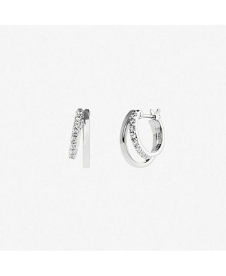 Double Hoop Earrings - Toda Silver | Macy's