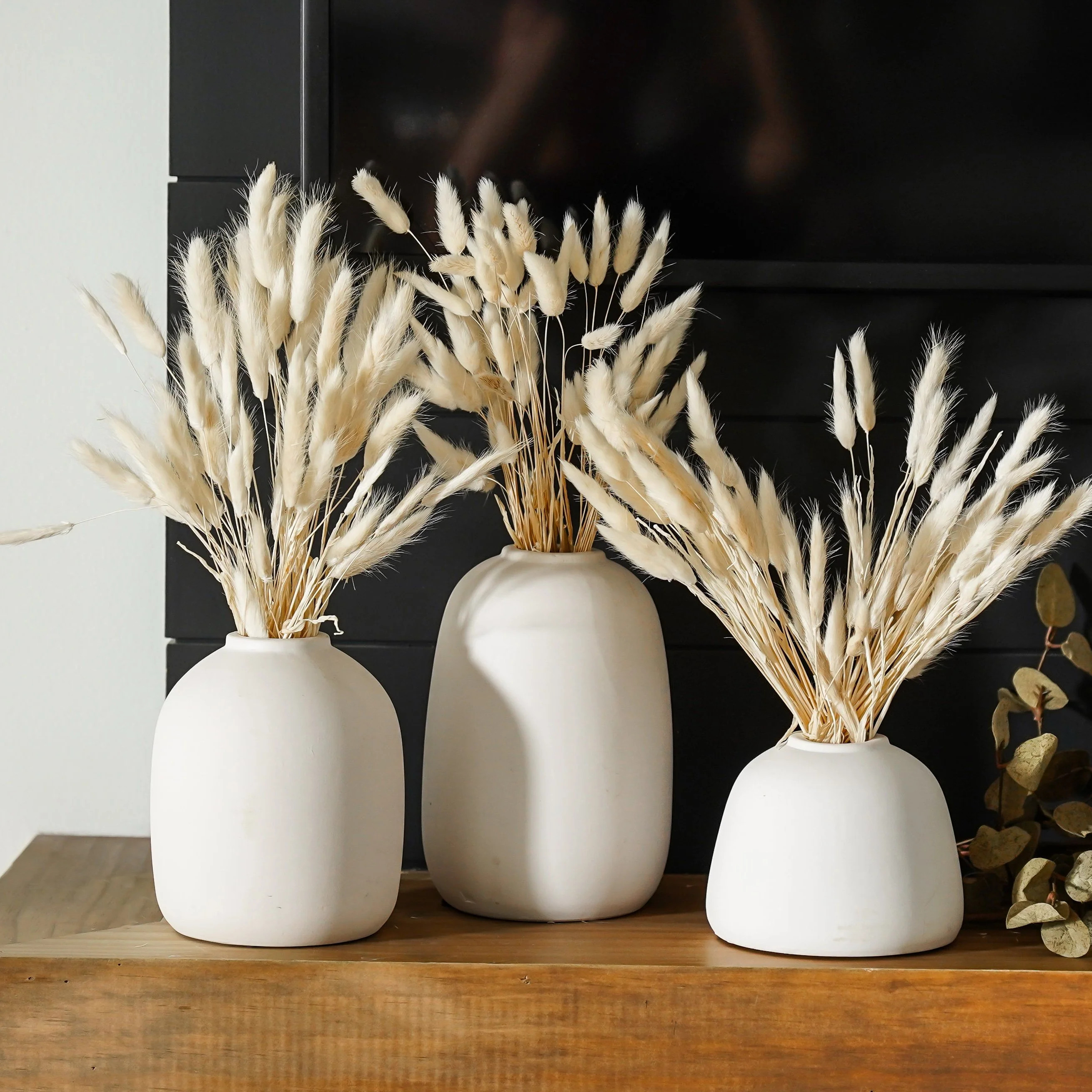 Cream Vases | Set of 3 | MJHome