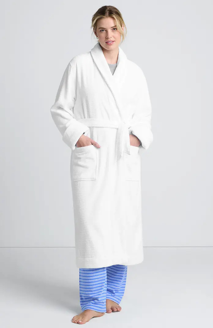 Cotton Terry Long Spa Bath Robe | Nordstrom