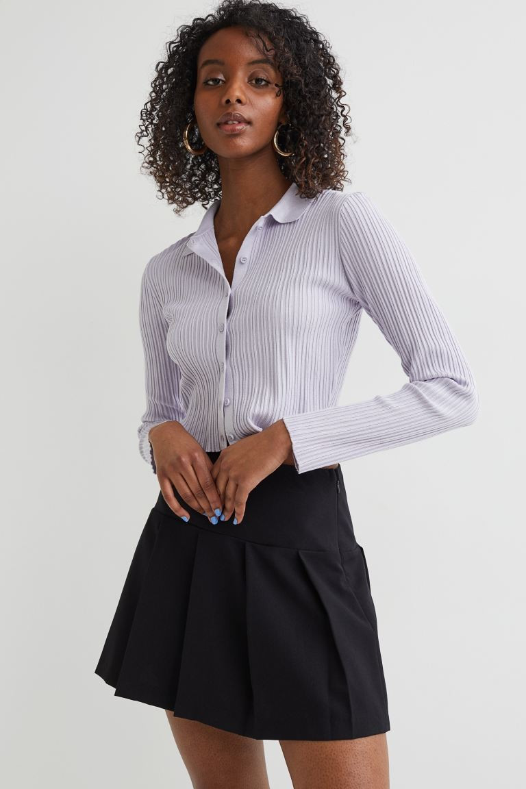 Rib-knit Cardigan | H&M (US + CA)