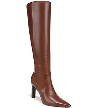 Sam Edelman Cassie Leather Pointed Toe Tall Dress Boots -  10 | Dillard's