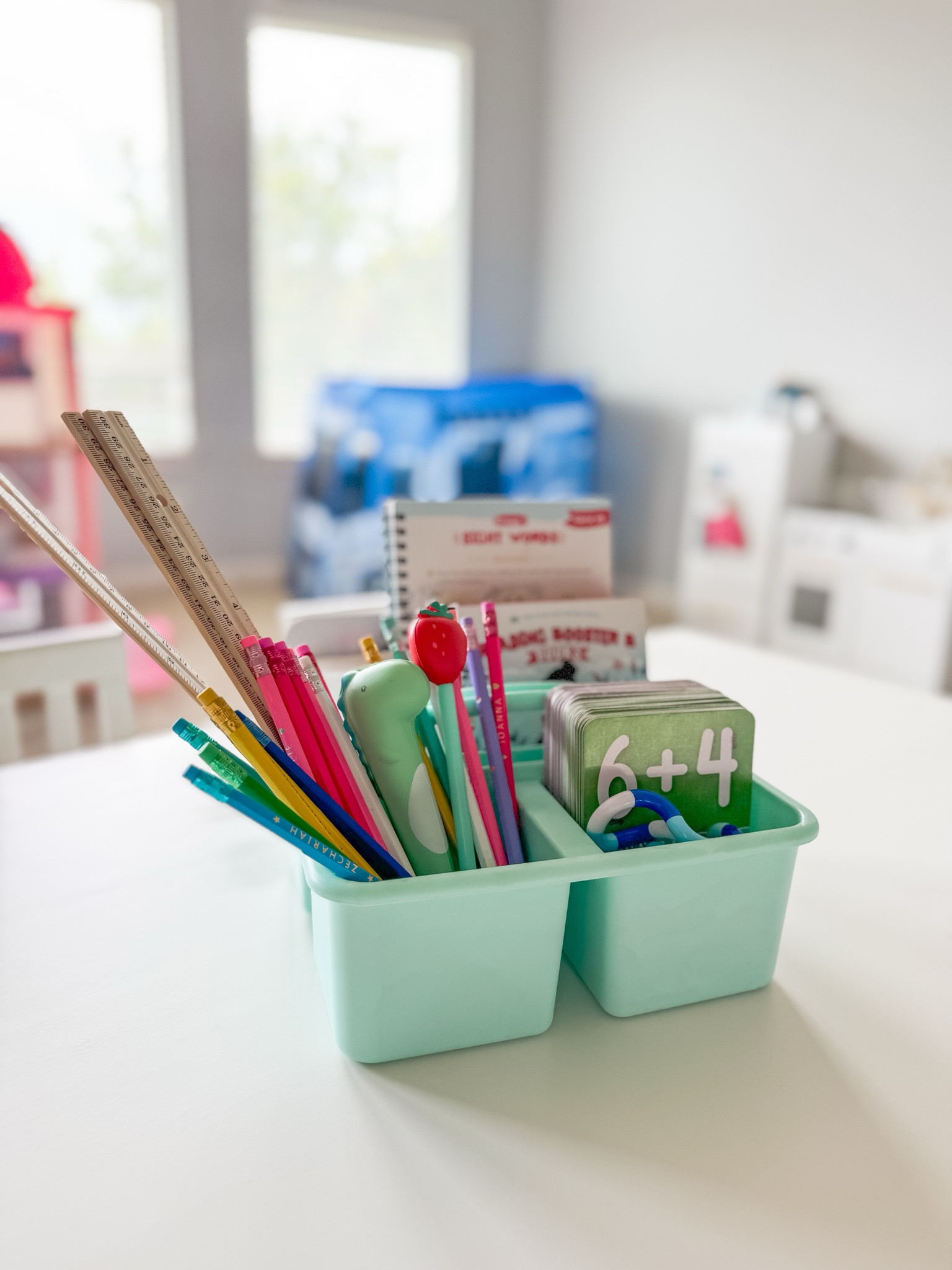 Back to school supplies and organization in our homeschool room! 📚✏️ We’ve had this table and chairs for 4 years and they’ve held up amazing!

#LTKBacktoSchool #LTKFamily #LTKKids