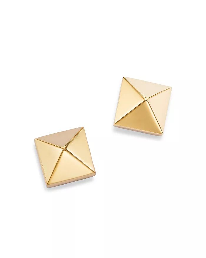 18K Yellow Gold Obelisco Pyramid Stud Earrings | Bloomingdale's (US)