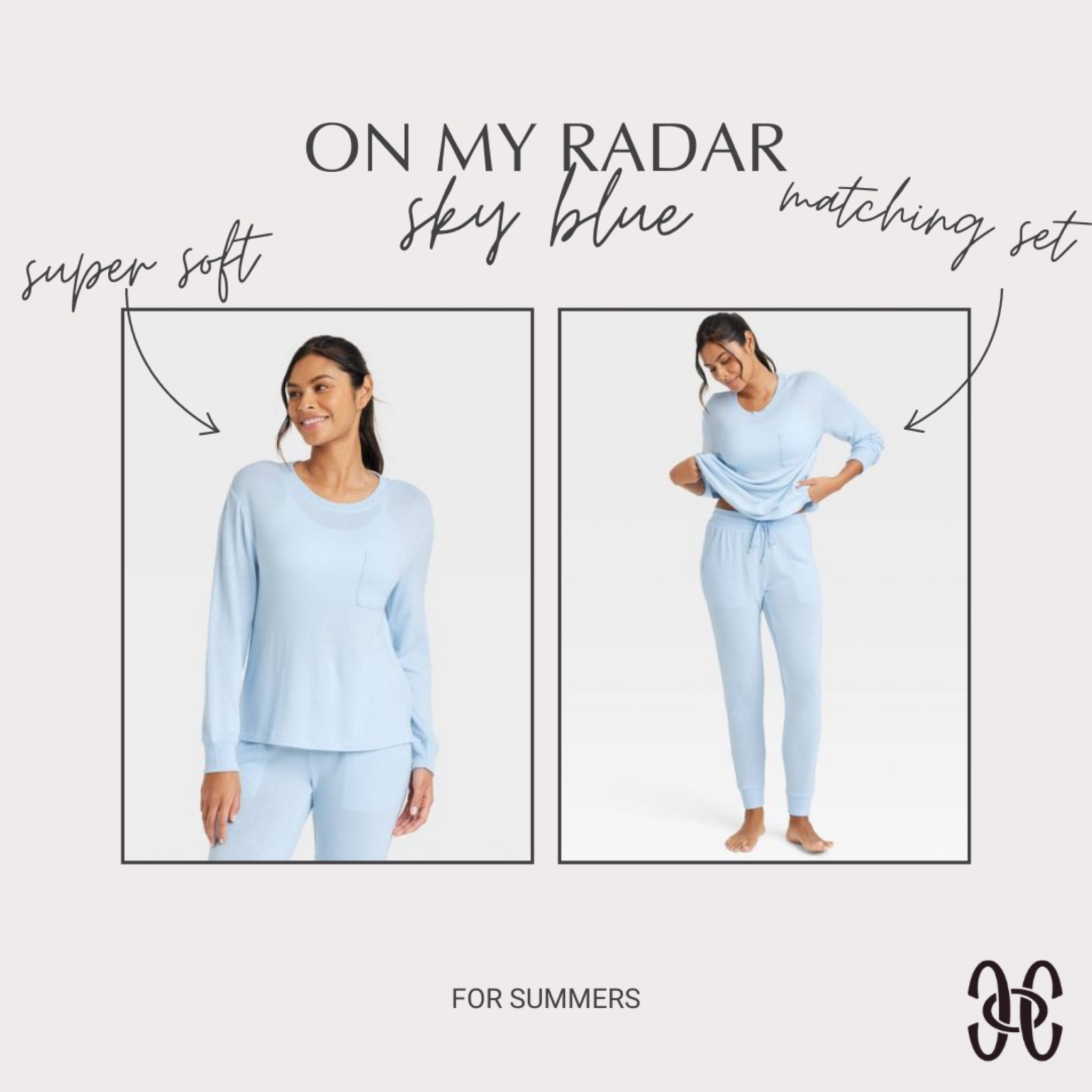 Sky blue is always on my radar. I always want more of it, but don’t see it often enough. I’m working on my “comfortable, casual clothes” at home and just found this set. Sold as separates, but they’re SO SOFT!

#houseofcolour #hoc #houseofcolourpflugerville #houseofcolourusa #coloranalysis #houseofcolouraustin #hocsummer 

target 
pajamas
loungewear

#LTKhome #LTKfindsunder50 #LTKstyletip