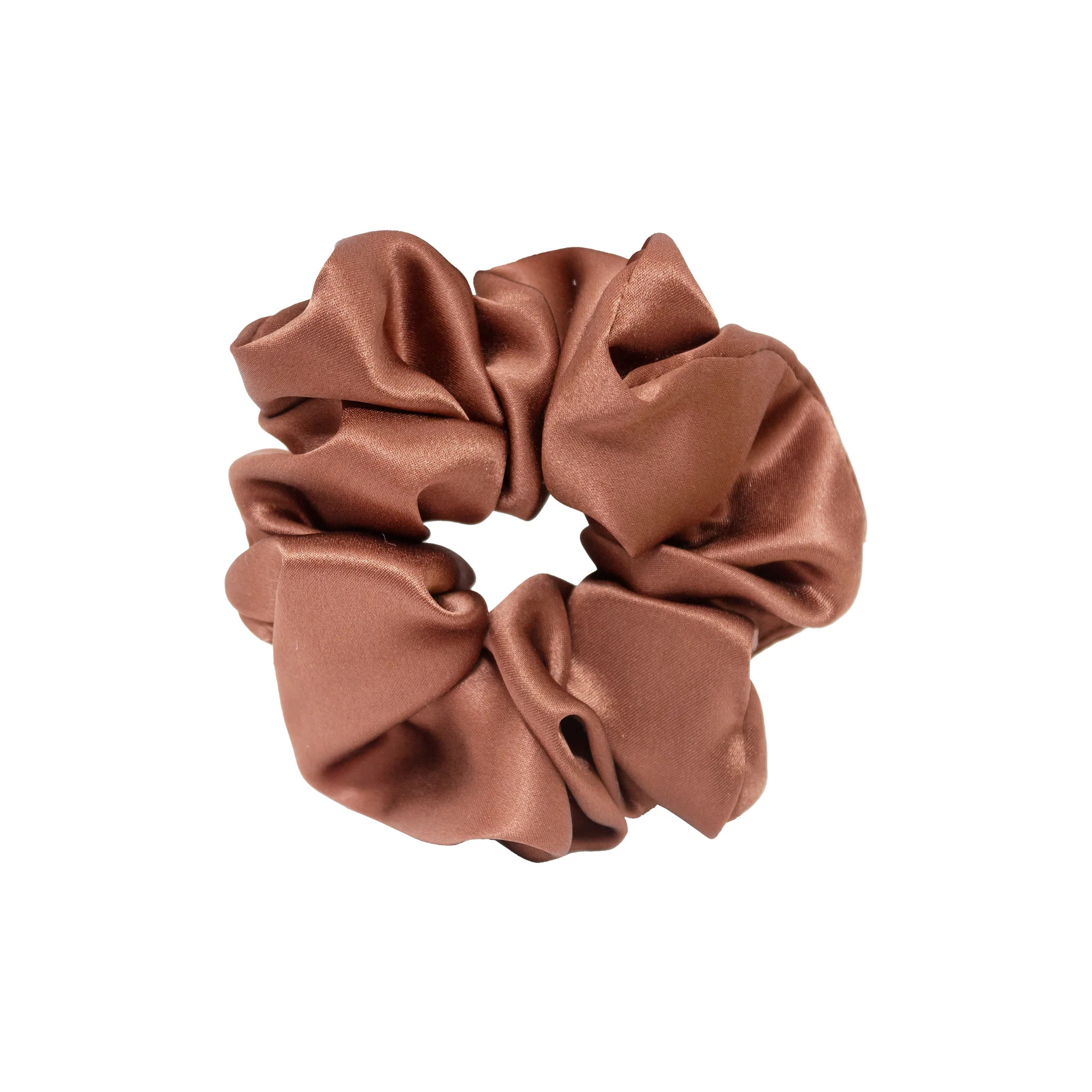 Sweet Dreams Silk Scrunchie in Cinnamon | Emi Jay