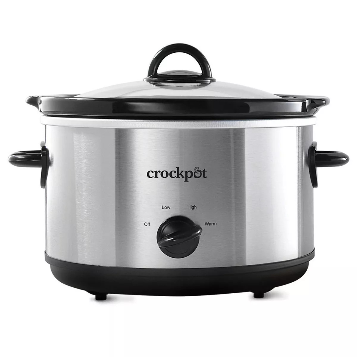 Crock-Pot 4.5qt Manual Slow Cooker - Stainless Steel SCR450-S | Target