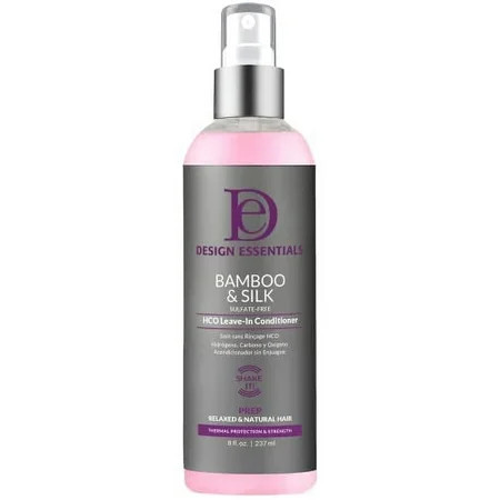 Design Essentials Bamboo & Silk HCO Leave-In Conditioner for Thermal Protection and Strength 8 Fl Oz. | Walmart (US)