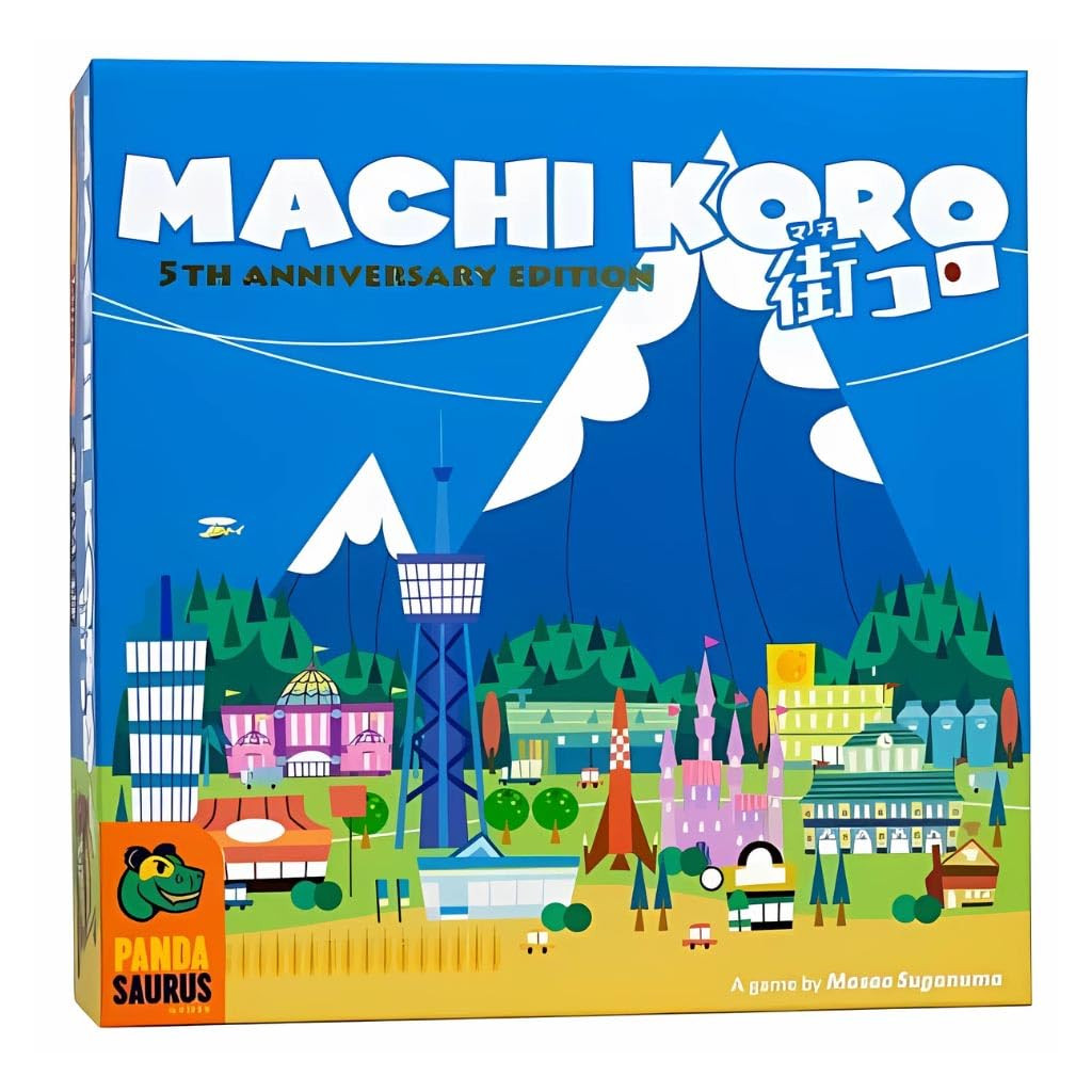 Machi Koro Board Game The Ultimate City-Building Game! Fast-Paced Dice Rolling Strategy Game for ... | Amazon (US)