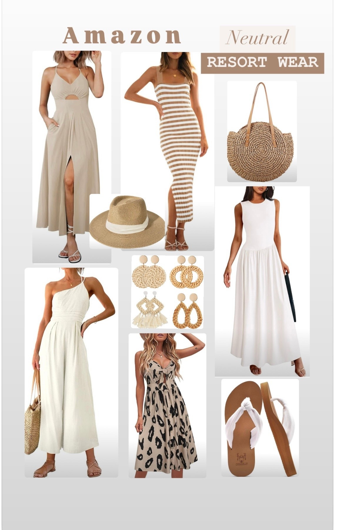 Neutral vacation outfits. #beachvacation #cruiseoutfit #vacationoutfits 

#LTKSaleAlert #LTKOver40 #LTKTravel