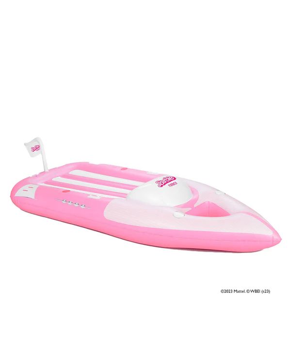 Barbie™ The Movie x FUNBOY Speed Boat Pool Float | FUNBOY