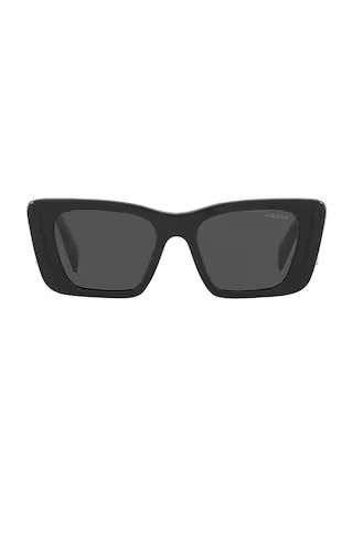 Prada Symbole Evolution Square in Black & Dark Grey from Revolve.com | Revolve Clothing (Global)