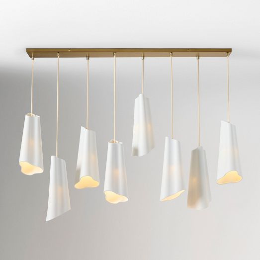 Sofia Linear Chandelier (46") | West Elm (US)