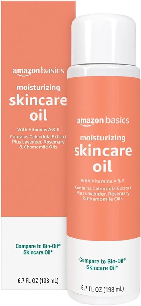 Amazon Basics Moisturizing Skincare Oil with Vitamins A & E, 6.7 Fl Oz (Pack of 1) | Amazon (US)