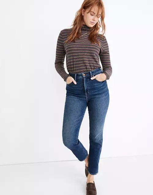 The Curvy Perfect Vintage Jean in Maplewood Wash | Madewell