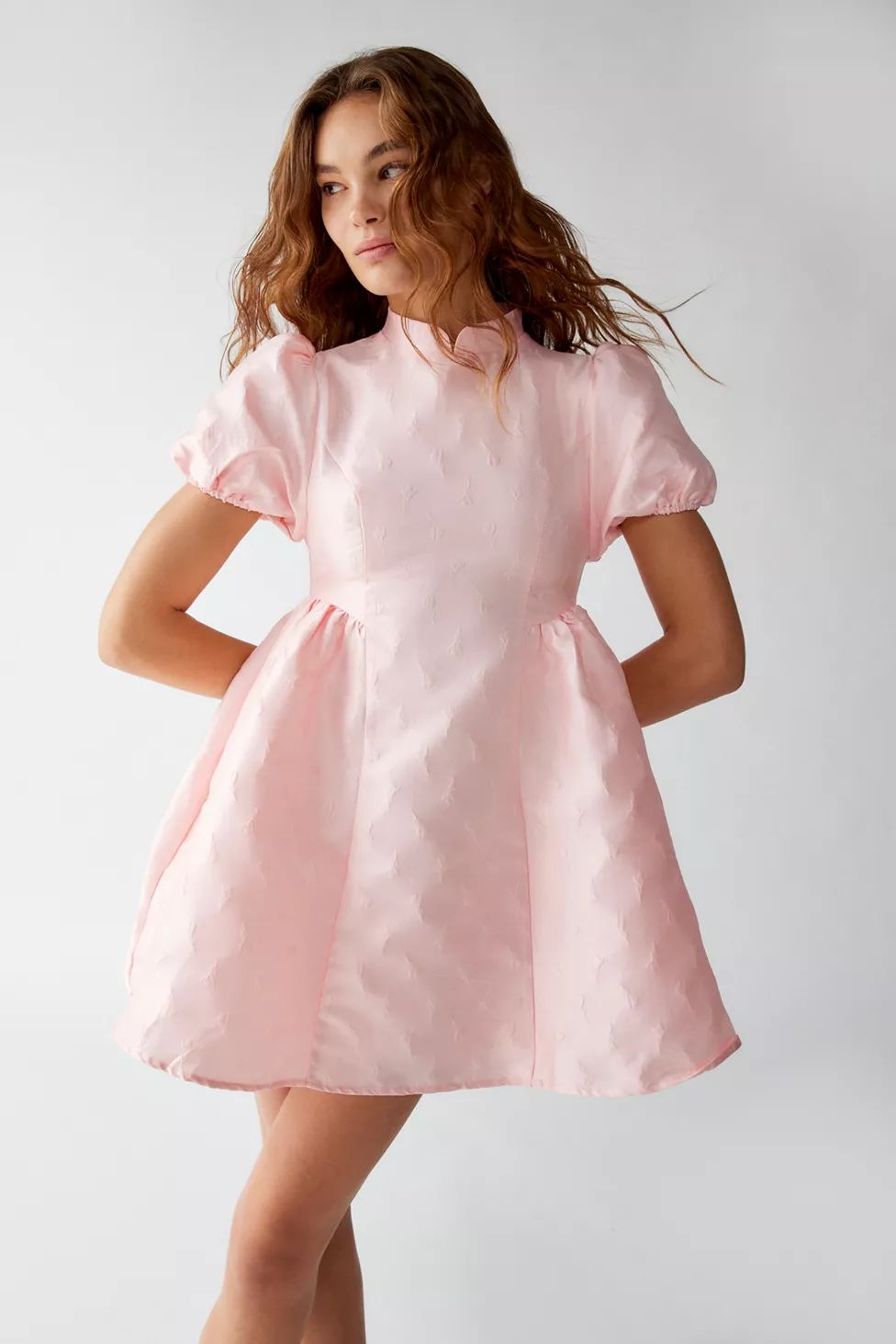 Sister Jane Angelique Jacquard Mini Dress | Urban Outfitters (US and RoW)