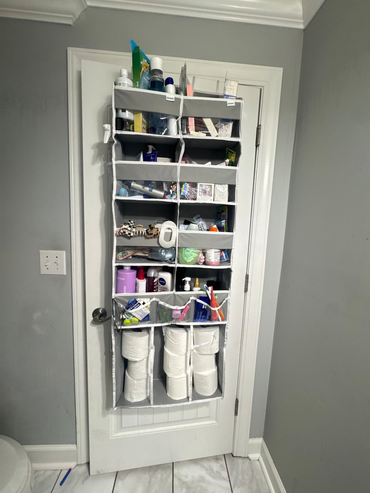 This over the door storage is perfect for my small bathroom that doesn’t have a lot storage! 

#LTKFindsUnder50 #LTKmomlife #LTKHome