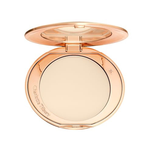 Charlotte Tilbury Airbrush Flawless Finish Setting Powder - Pore-Blurring Pressed Powder for Face Makeup to Minimize Shine with a Soft-Focus Finish - 1 Fair | Amazon (US)