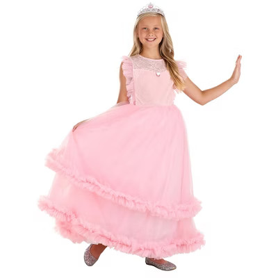 HalloweenCostumes.com S Girl Pretty in Pink Princess Girl's Costume Dress, Pink/Gray | Target