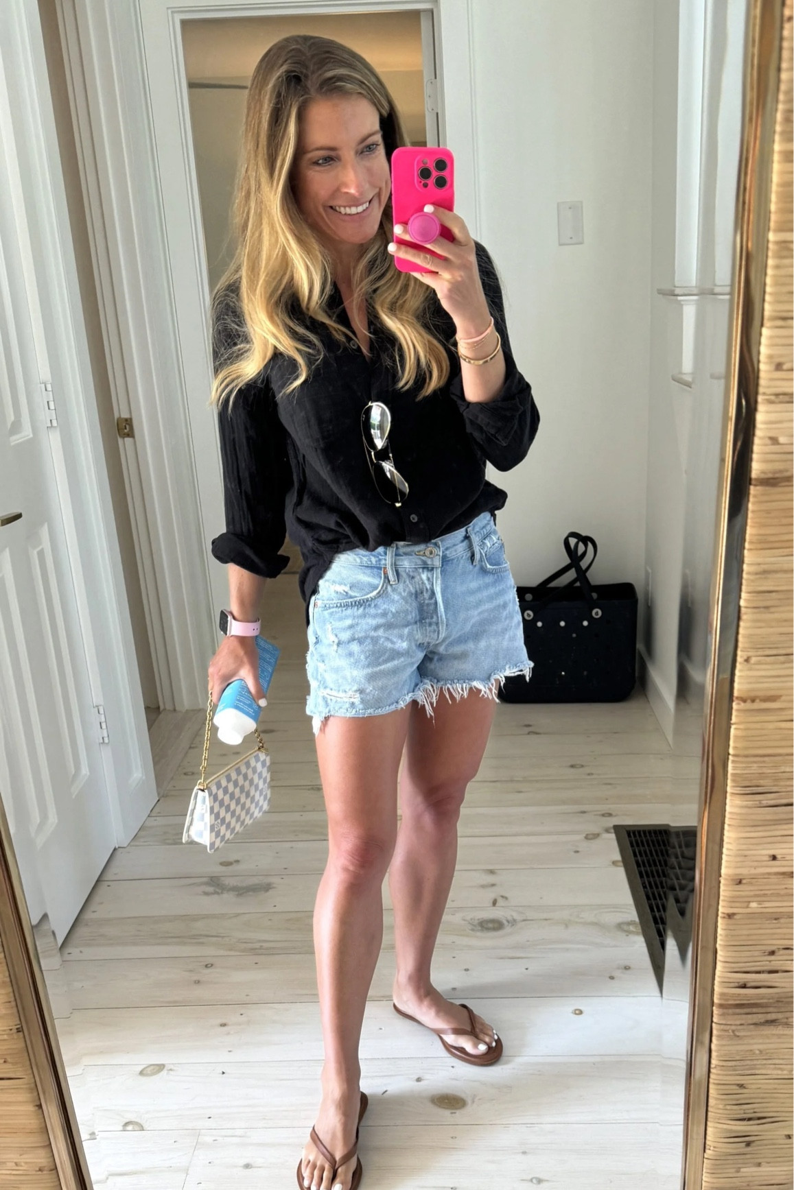 Love this button up for summer!! 

#LTKSeasonal #LTKstyletip #LTKfindsunder50